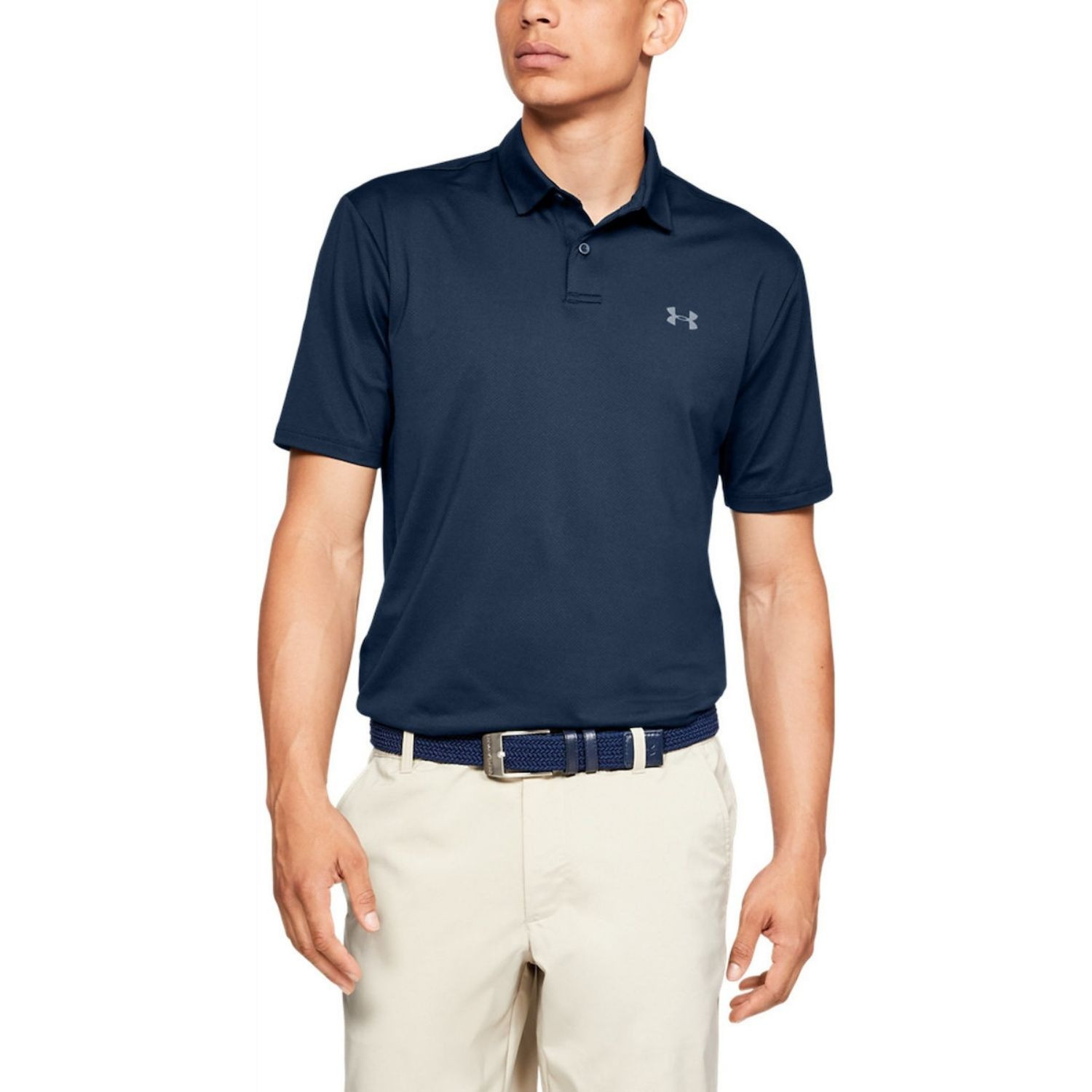 Tričko UNDER ARMOUR Performance Polo 2.0 Blue - OBLEČENIE - 1