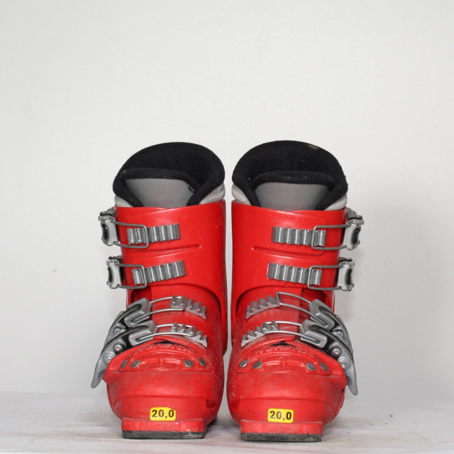 Jazdené bazárové lyžiarky NORDICA T4 Red/Grey - Detské lyžiarky - 2