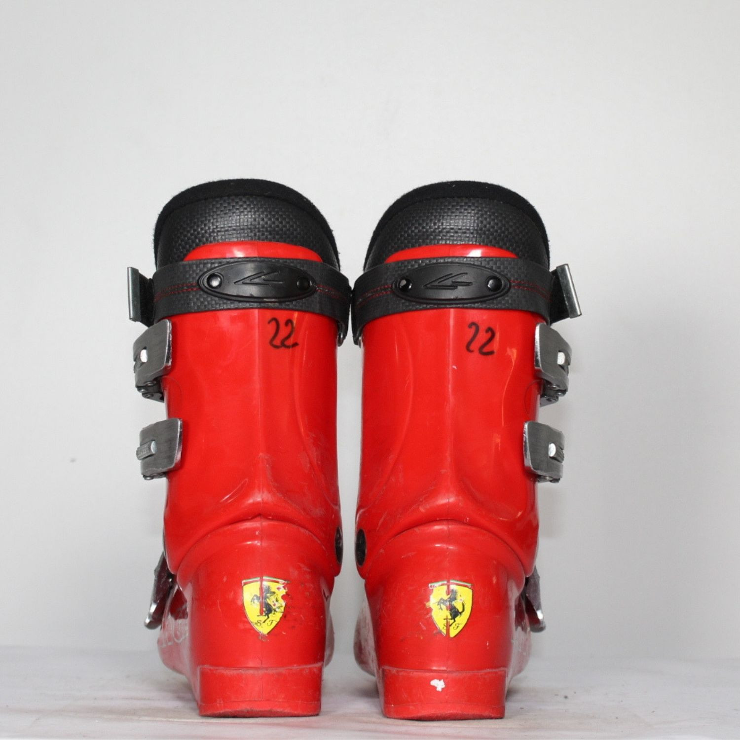 Jazdené bazárové lyžiarky LANGE Ferrari - Detské lyžiarky - 3