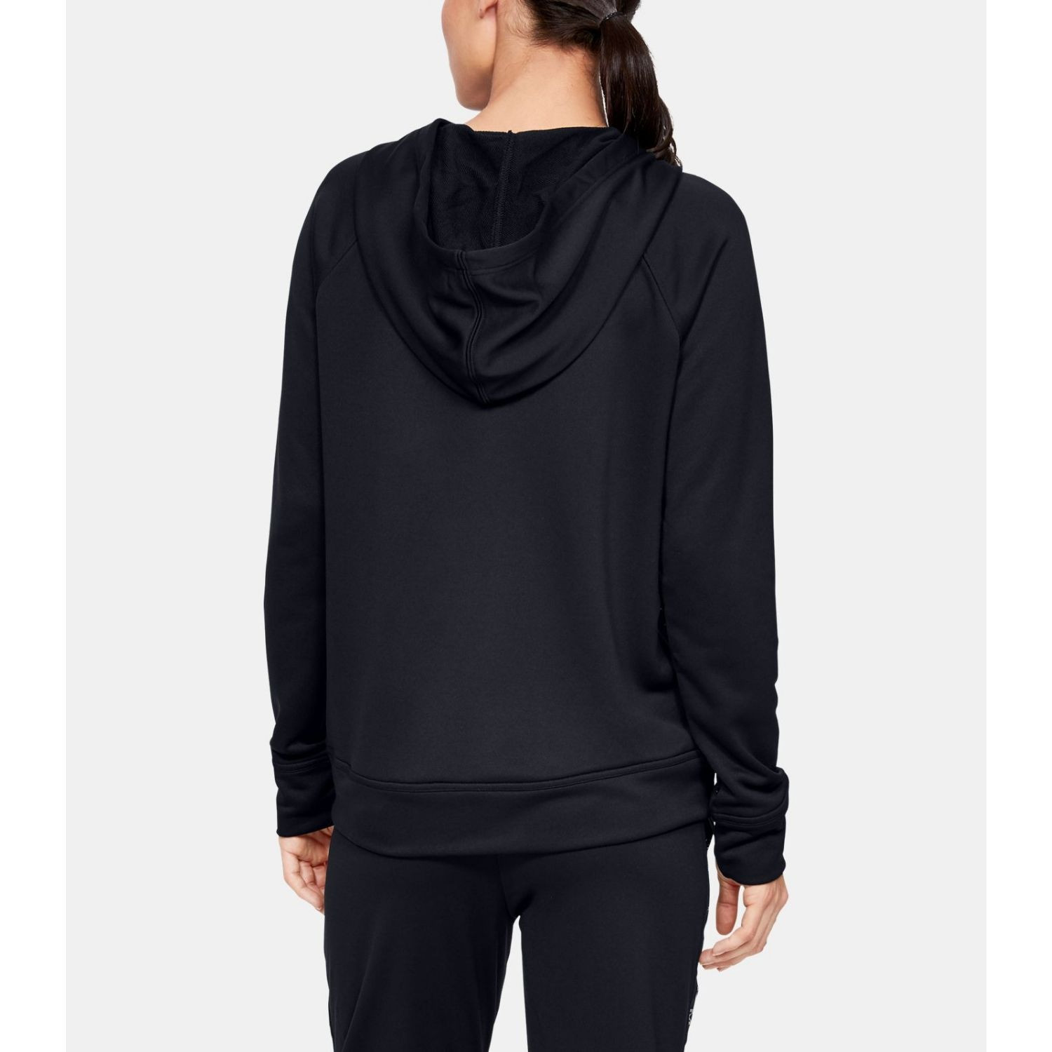 Dámska mikina UNDER ARMOUR Tech Terry FZ Black - Mikiny s kapucňou - 3