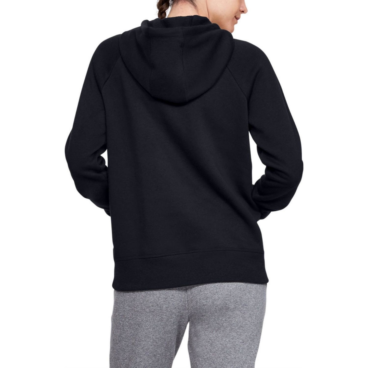 Mikina UNDER ARMOUR Rival Fleece Sportstyle Graphic Black - Mikiny s kapucňou - 2