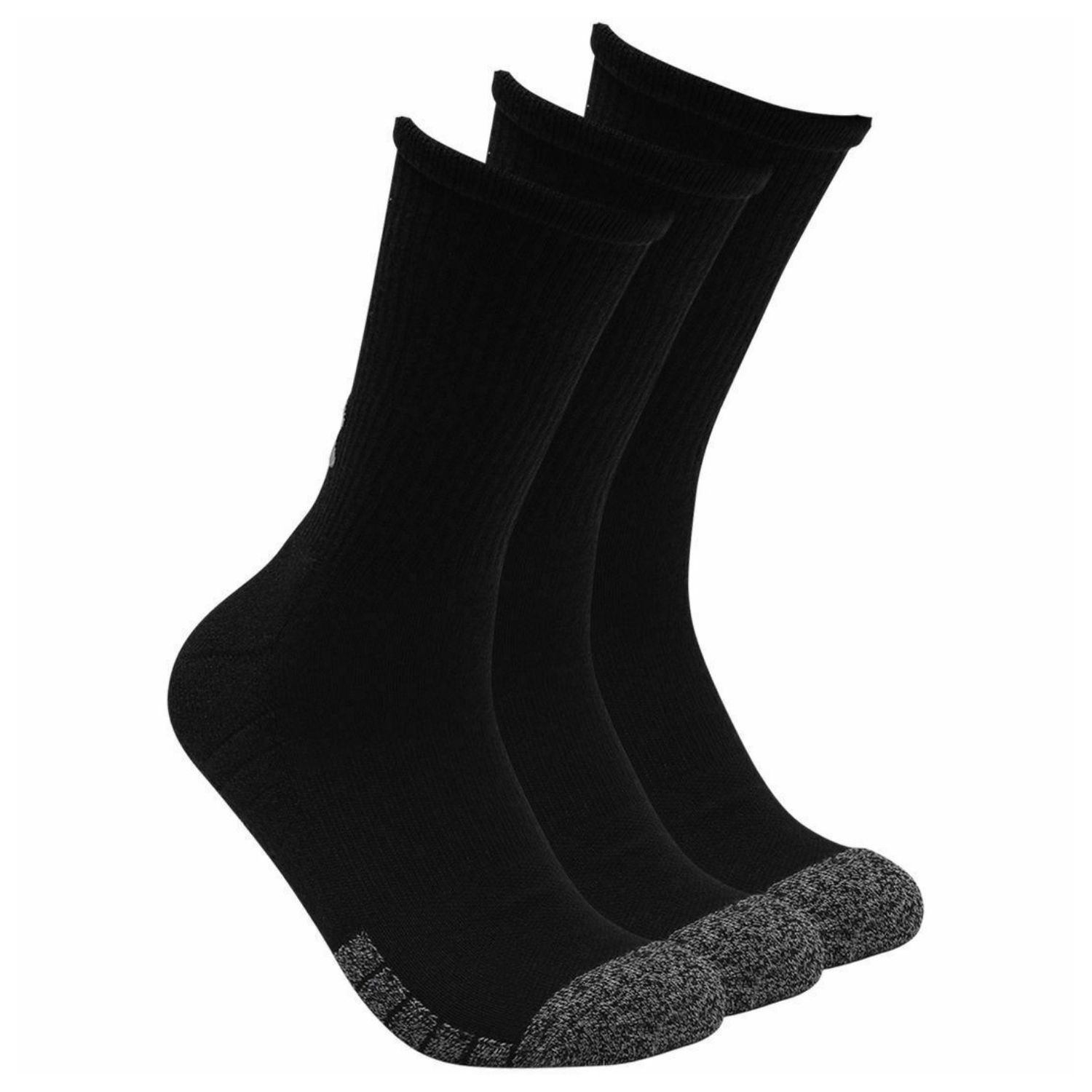 Ponožky UNDER ARMOUR Heatgear Crew Black 3PK - tri páry v balení - Ponožky - stredné - 1