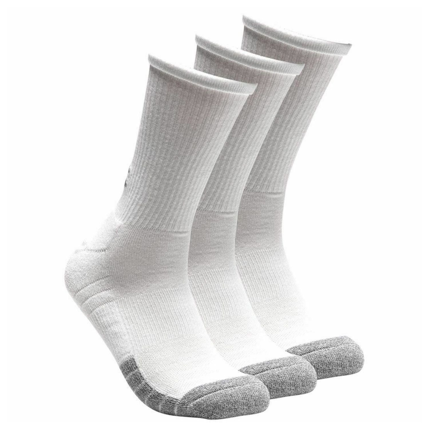 Ponožky UNDER ARMOUR Heatgear Crew White 3PK - tri páry v balení - Ponožky - stredné - 1