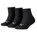 Ponožky PUMA Kids Quarter 3-Pack Black