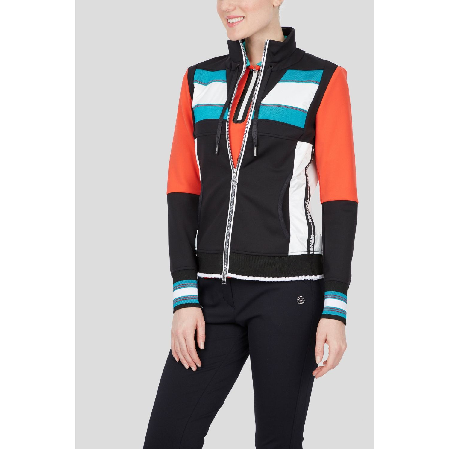 SPORTALM Toggle CH Black/Red - Mikiny bez kapucne - 1
