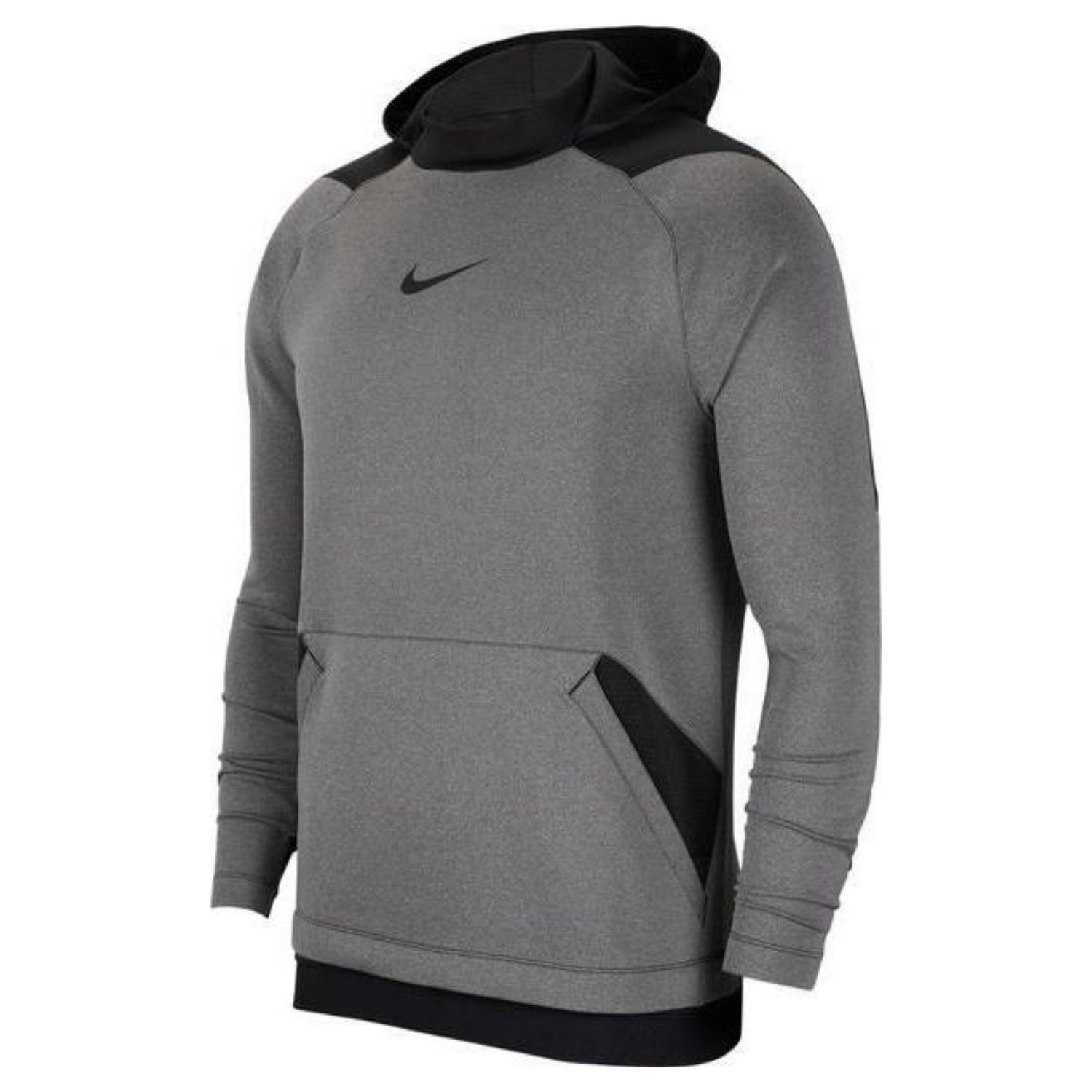 Mikina NIKE M NK HD PO FLC NPC Grey - Mikiny s kapucňou - 4