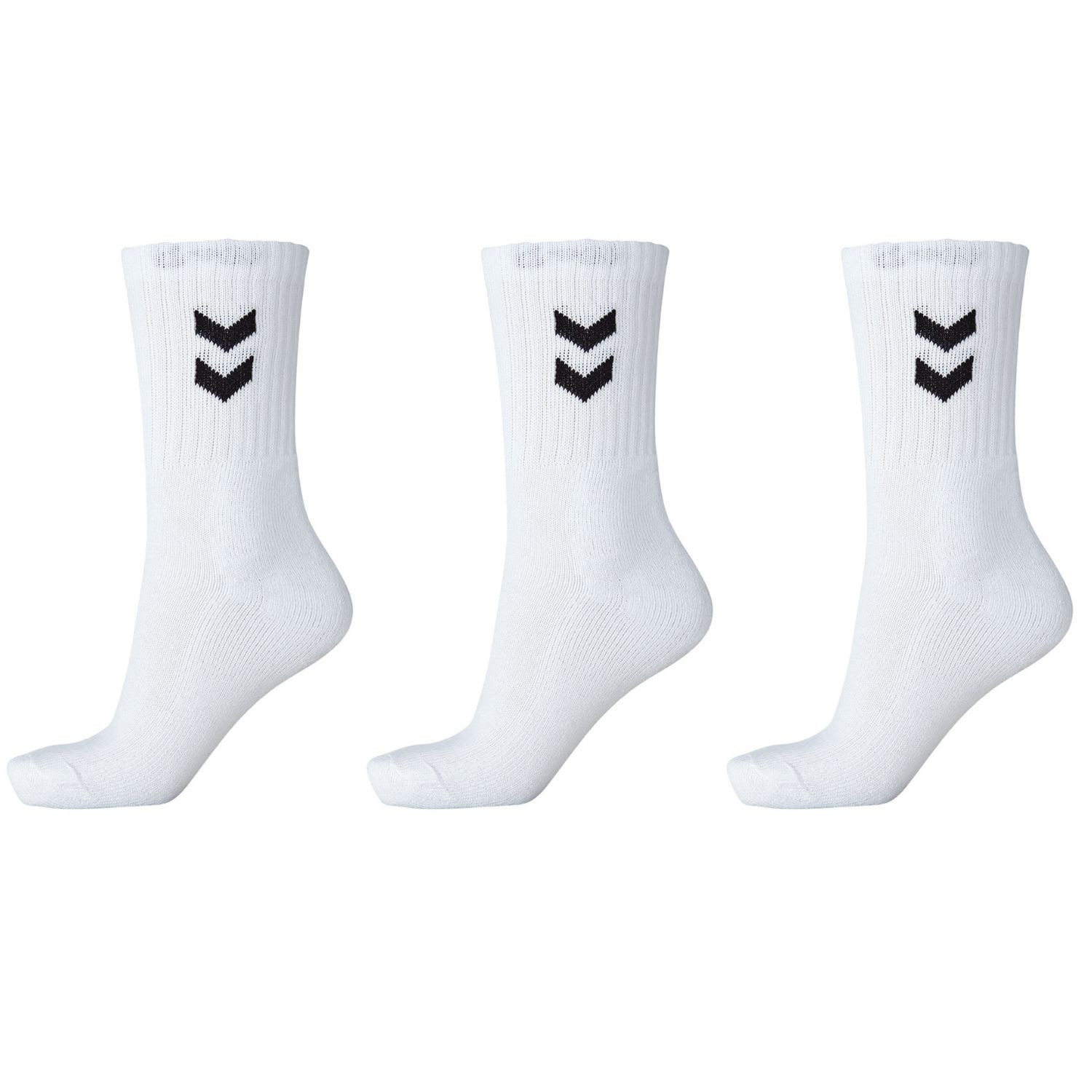 Ponožky HUMMEL Basic 3-pack White - Ponožky - stredné - 1