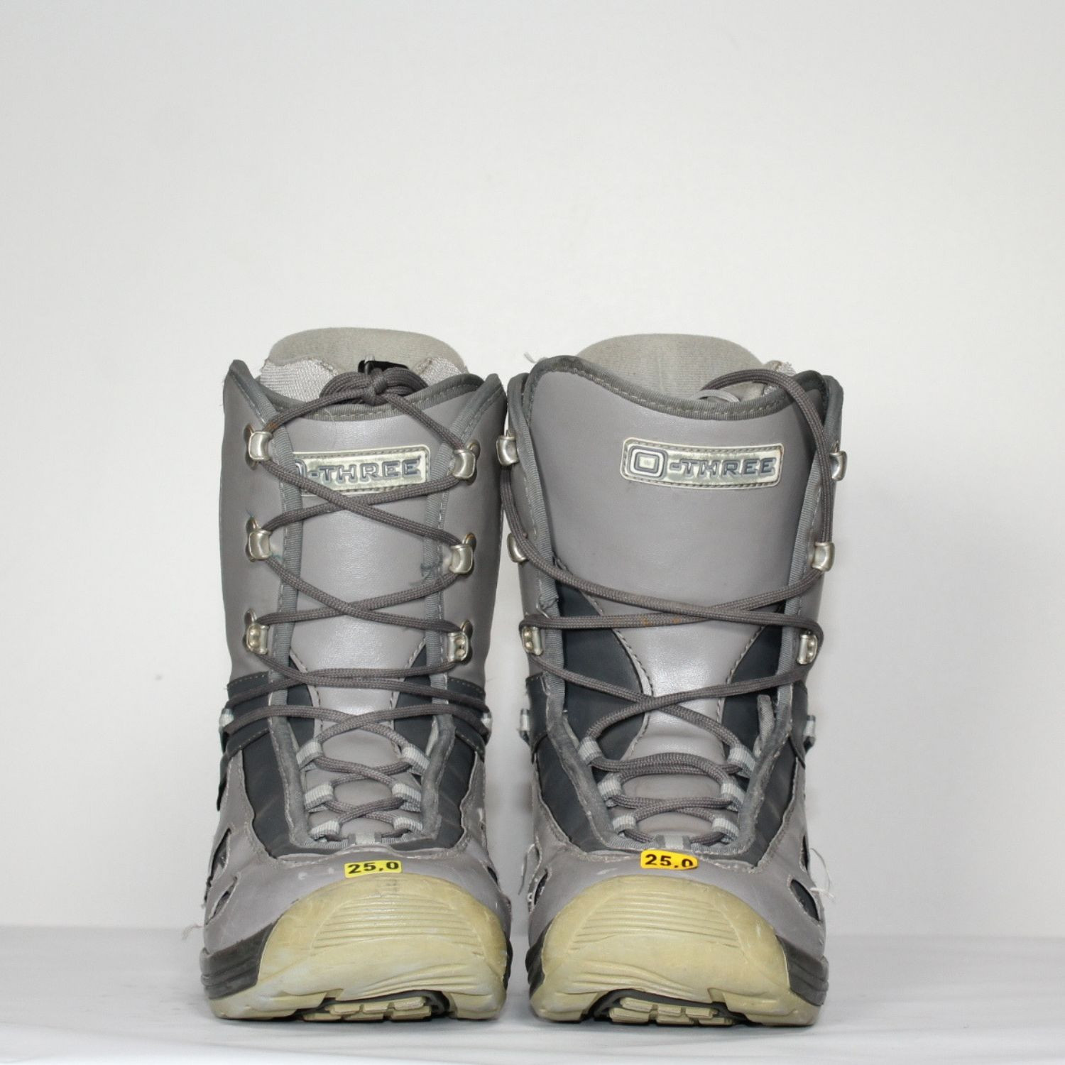 Jazdené Snowboardové topánky O-THREE Gray/Blue - Dámska obuv - 2