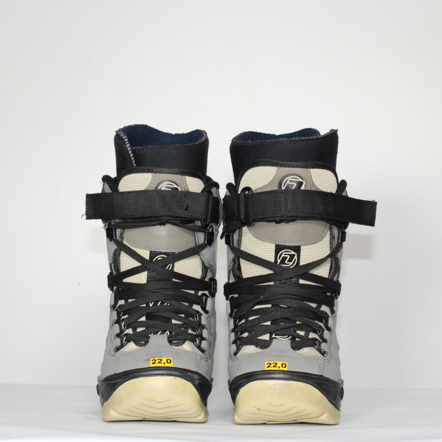 Jazdené Snowboardové topánky DEELUXE Grey/Black - Detská obuv - 2