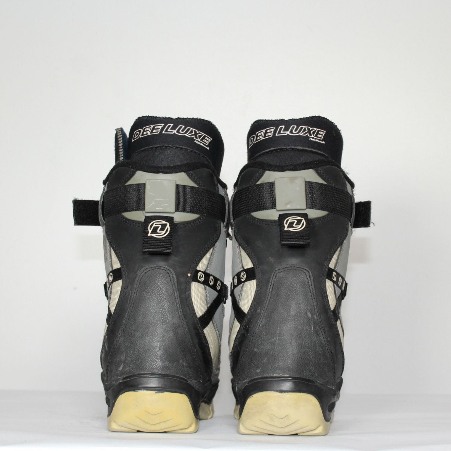 Jazdené Snowboardové topánky DEELUXE Grey/Black - Detská obuv - 3