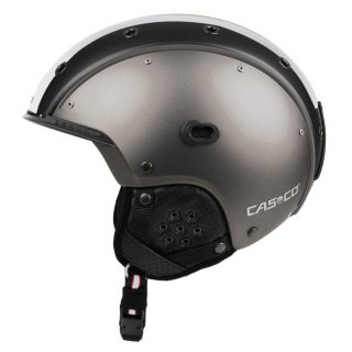 Lyžařská helma CASCO SP-3 Comp. GunMetal/White