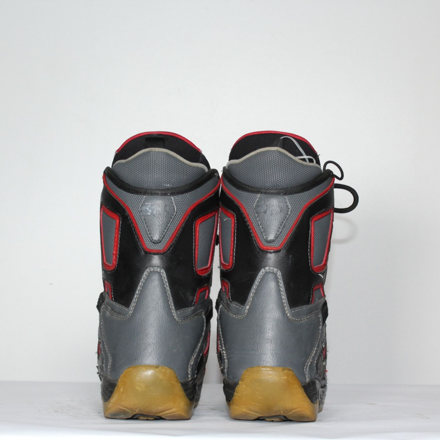 Jazdené Poškodené Snowboardové topánky O-THREE Black/Red/Grey - Detská obuv - 3