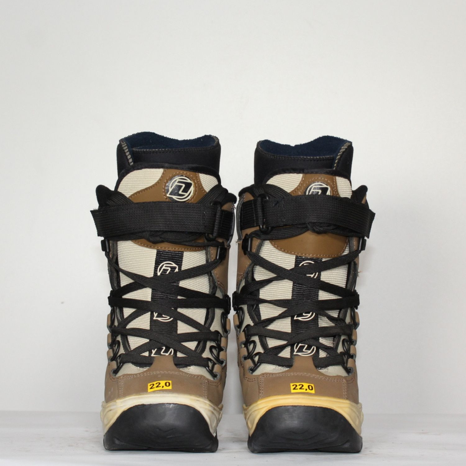 Jazdené Snowboardové topánky DEELUXE Brown/White/Black - Detská obuv - 2