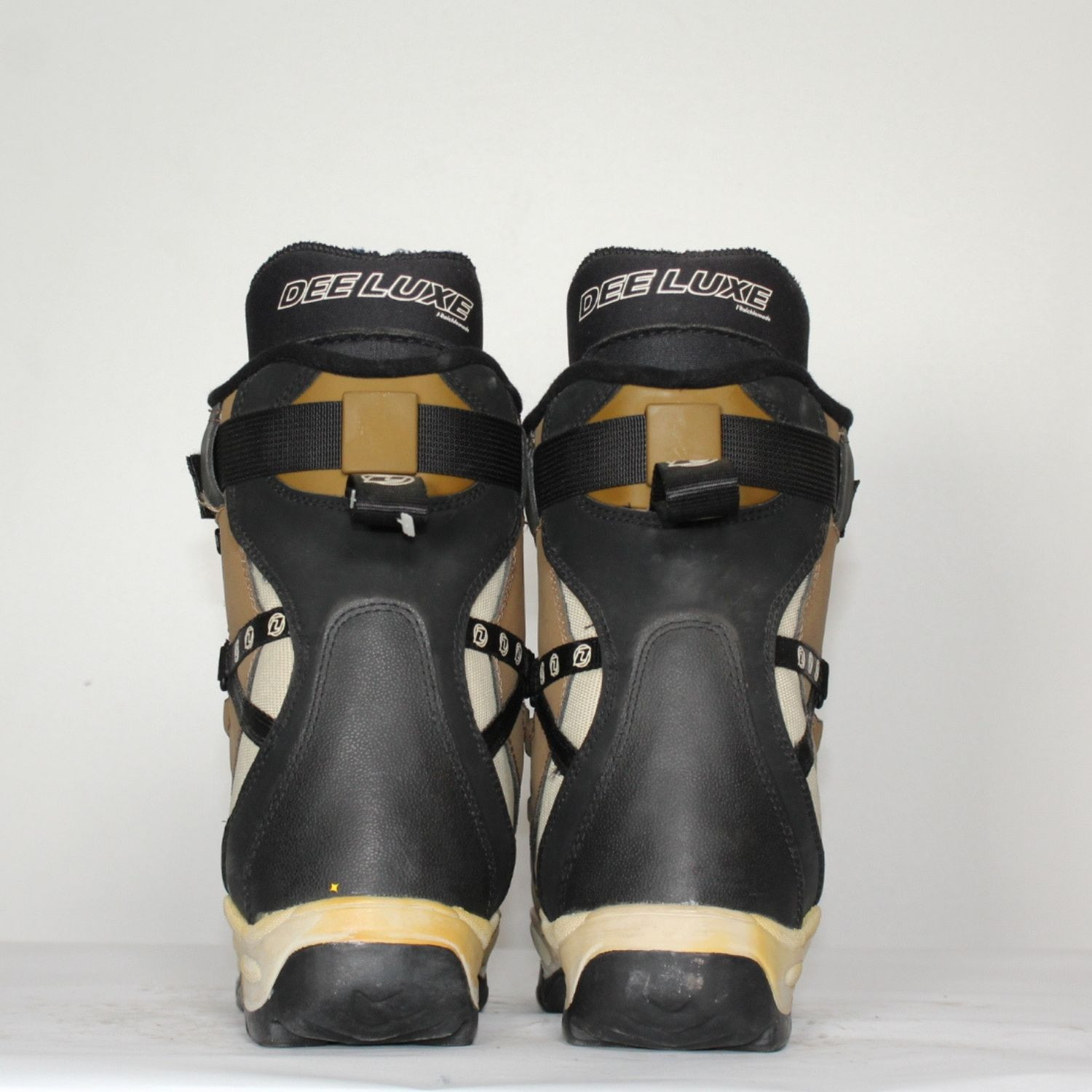 Jazdené Snowboardové topánky DEELUXE Brown/White/Black - Detská obuv - 3