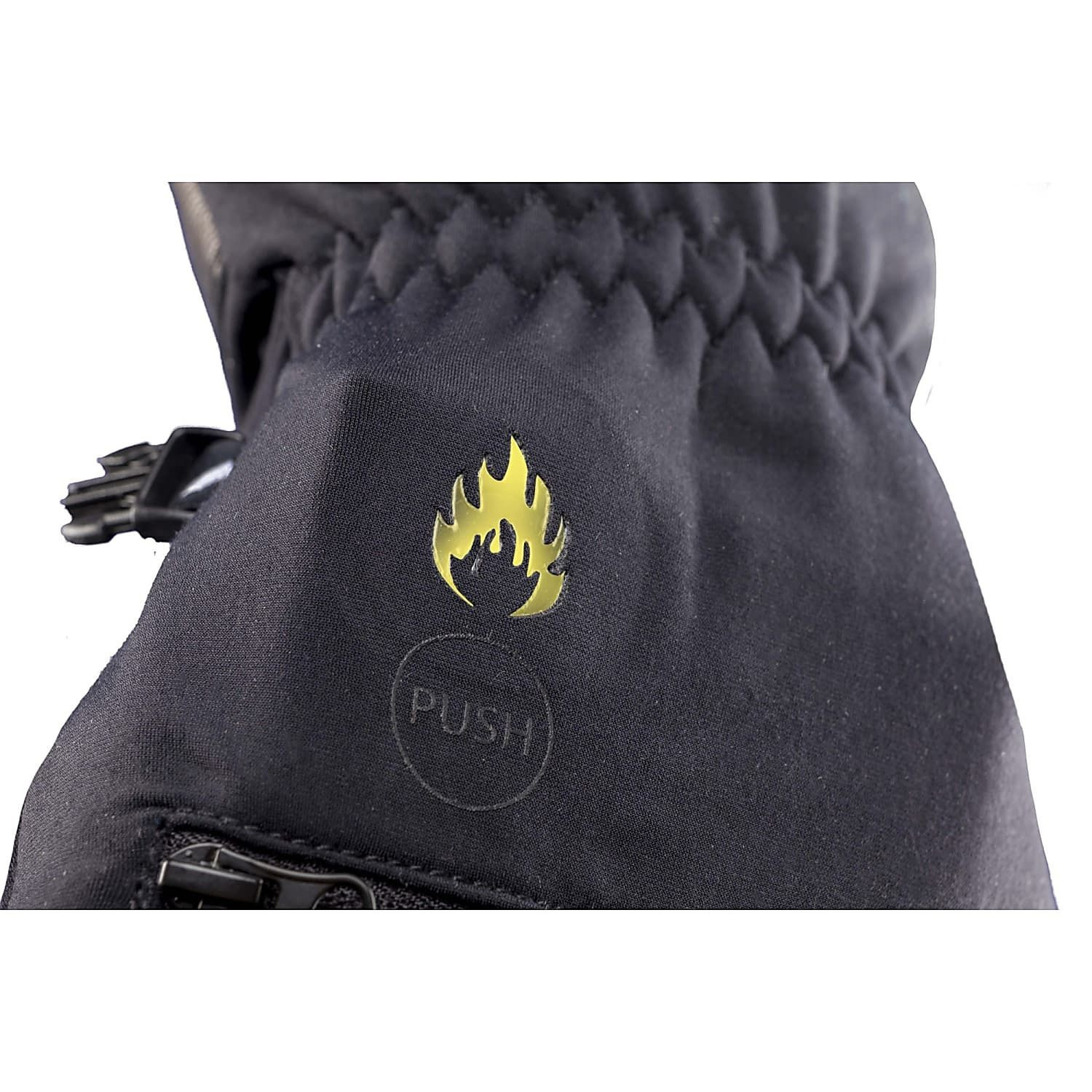 Vyhrievané lyžiarske rukavice ZANIER Heat.STX Black - Pánske rukavice - 2
