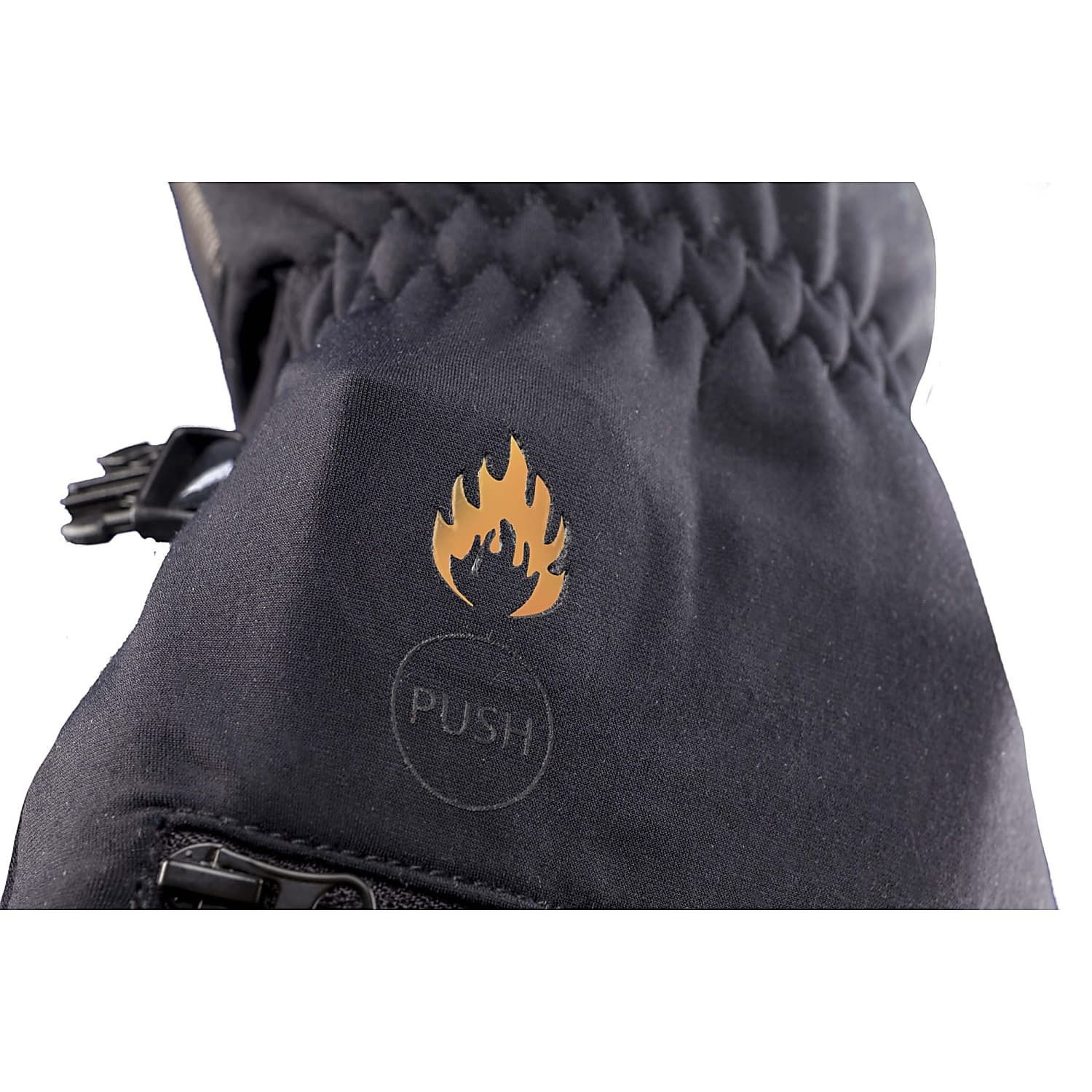 Vyhrievané lyžiarske rukavice ZANIER Heat.STX Black - Pánske rukavice - 3