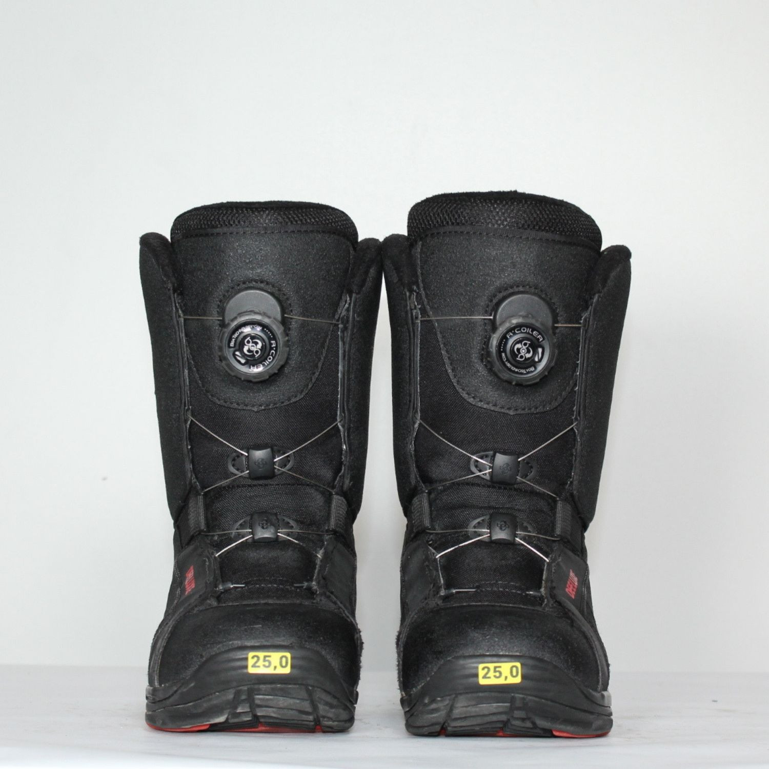 Jazdené Snowboardové topánky DEELUXE Black/Red - Dámska obuv - 2