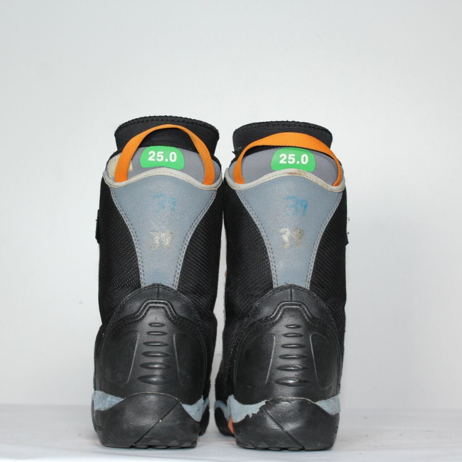 Jazdené Snowboardové topánky OXYGEN Black/Orange - Dámska obuv - 3