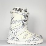 Jazdené Snowboardové topánky PRION White/Camo