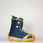 Jazdené Poškodené Snowboardové topánky SALOMON Blue/Yellow