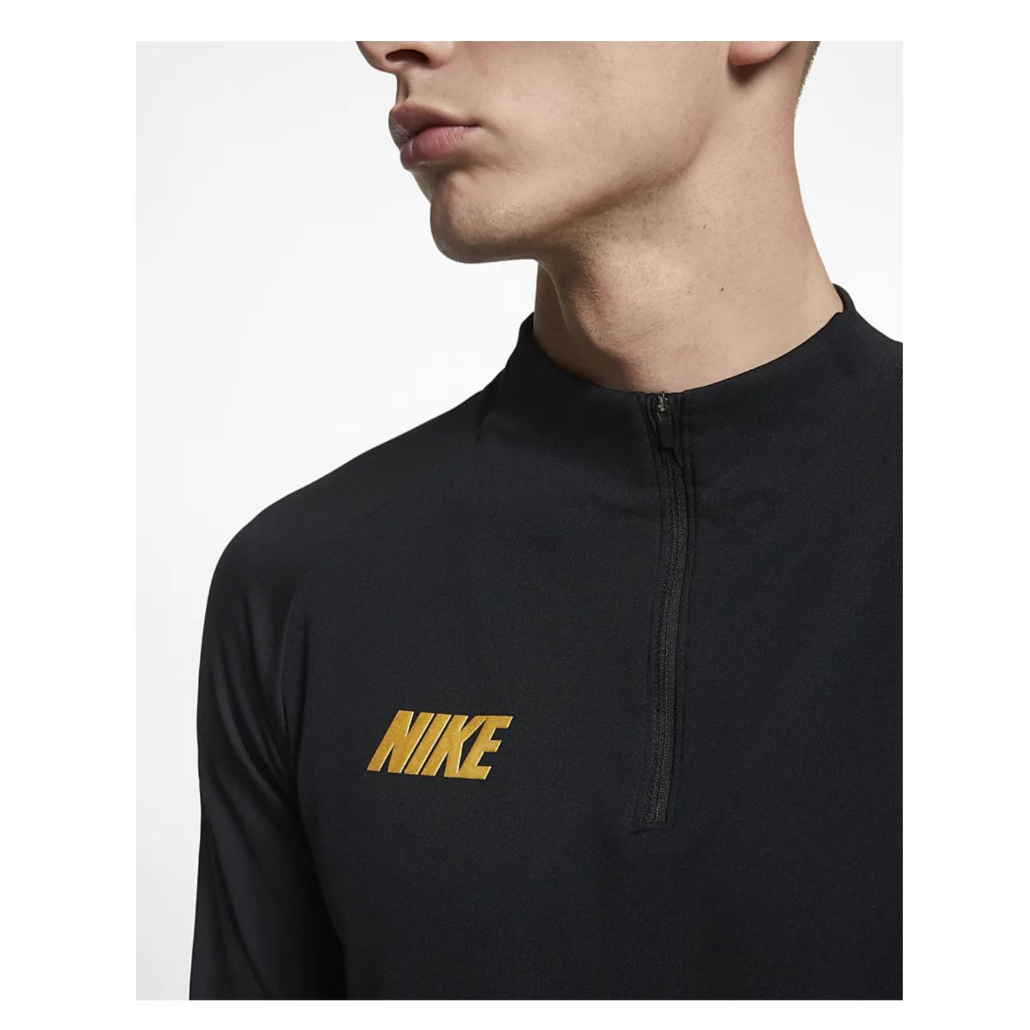 Tričko s dlhým rukávom NIKE Dry SQD Dril Black - Futbal - 2