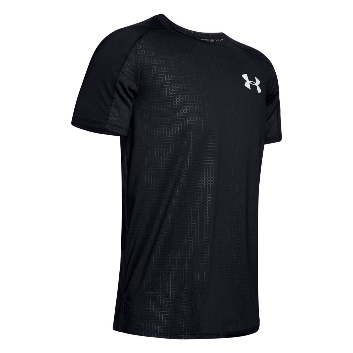 Tričko UNDER ARMOUR MK1 SS Emboss Black - OBLEČENIE - 3