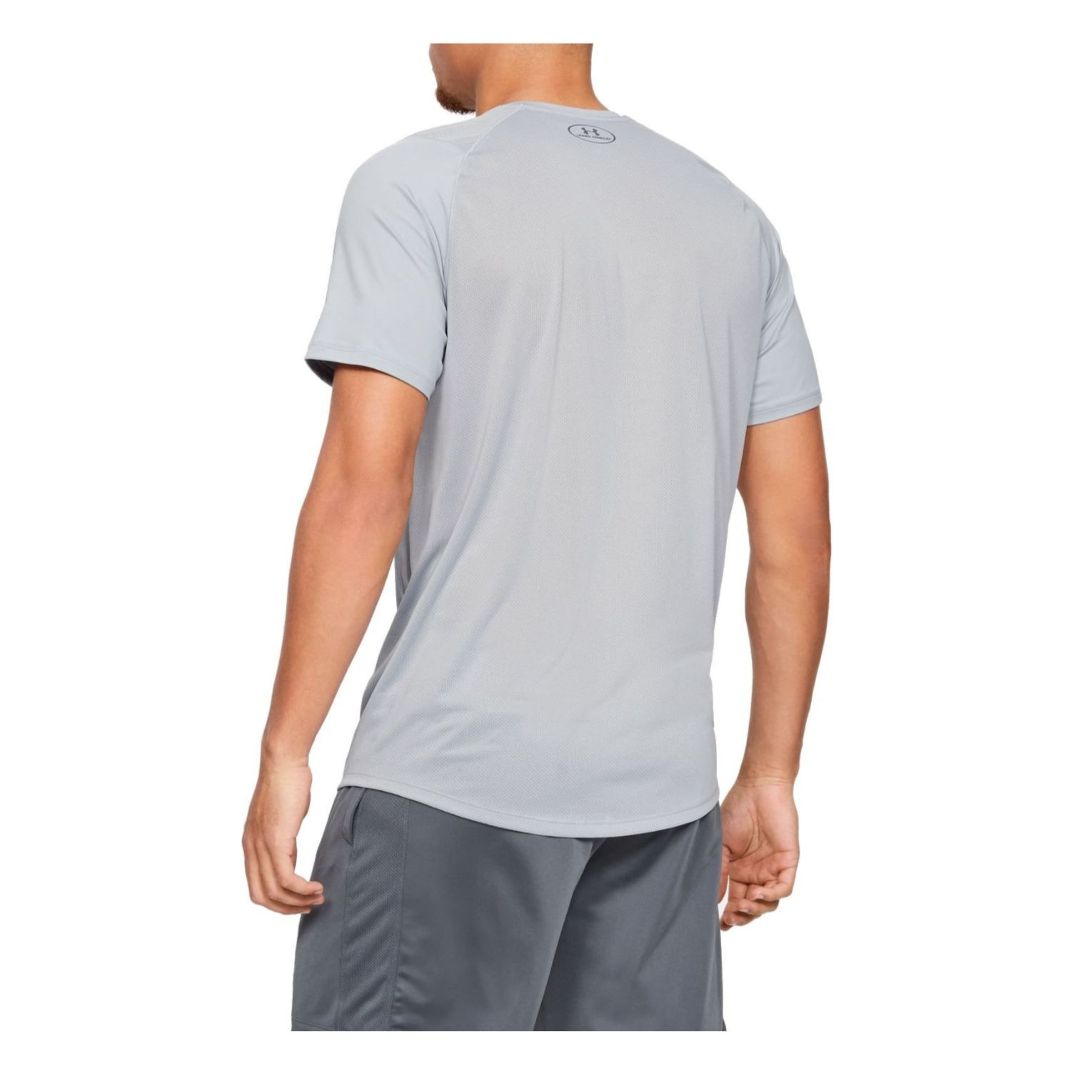 Tričko UNDER ARMOUR MK1 SS Q2 Printed Gray - OBLEČENIE - 2