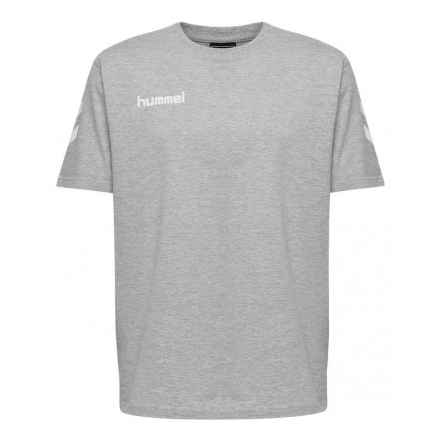 Tričko HUMMEL GO Cotton Grey - OBLEČENIE - 1