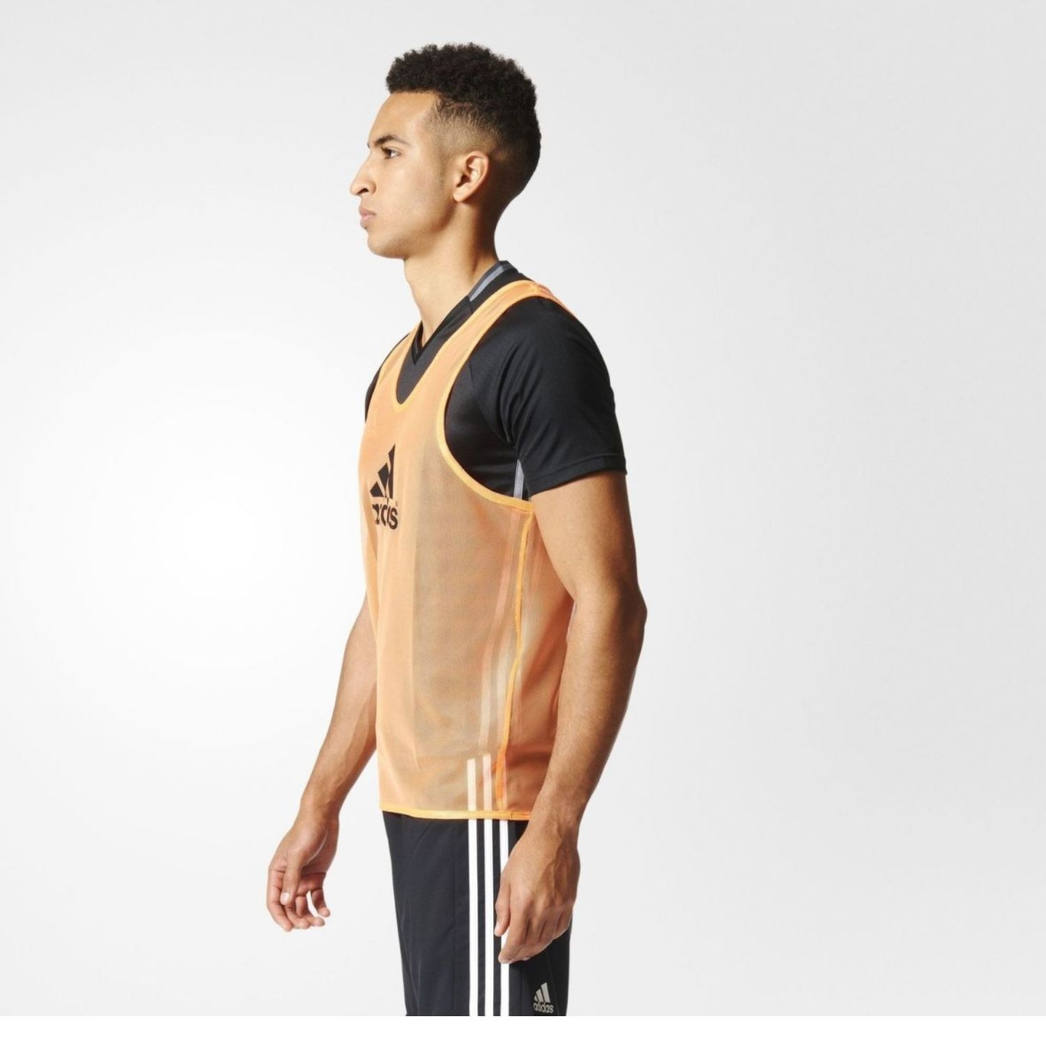 Futbalový rozlišovací dres ADIDAS Performance TRG Orange - Futbal - 2