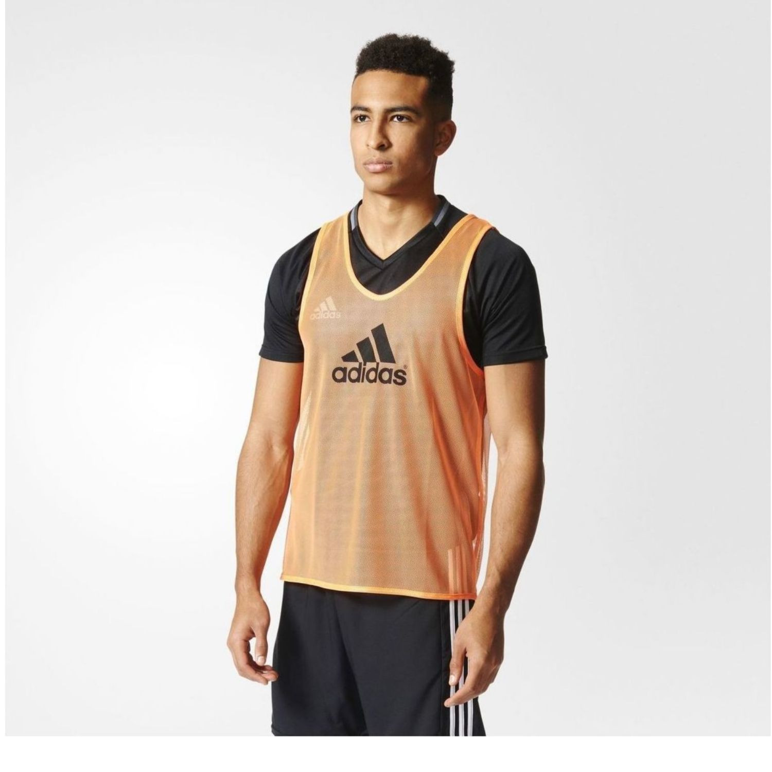 Futbalový rozlišovací dres ADIDAS Performance TRG Orange - Futbal - 1