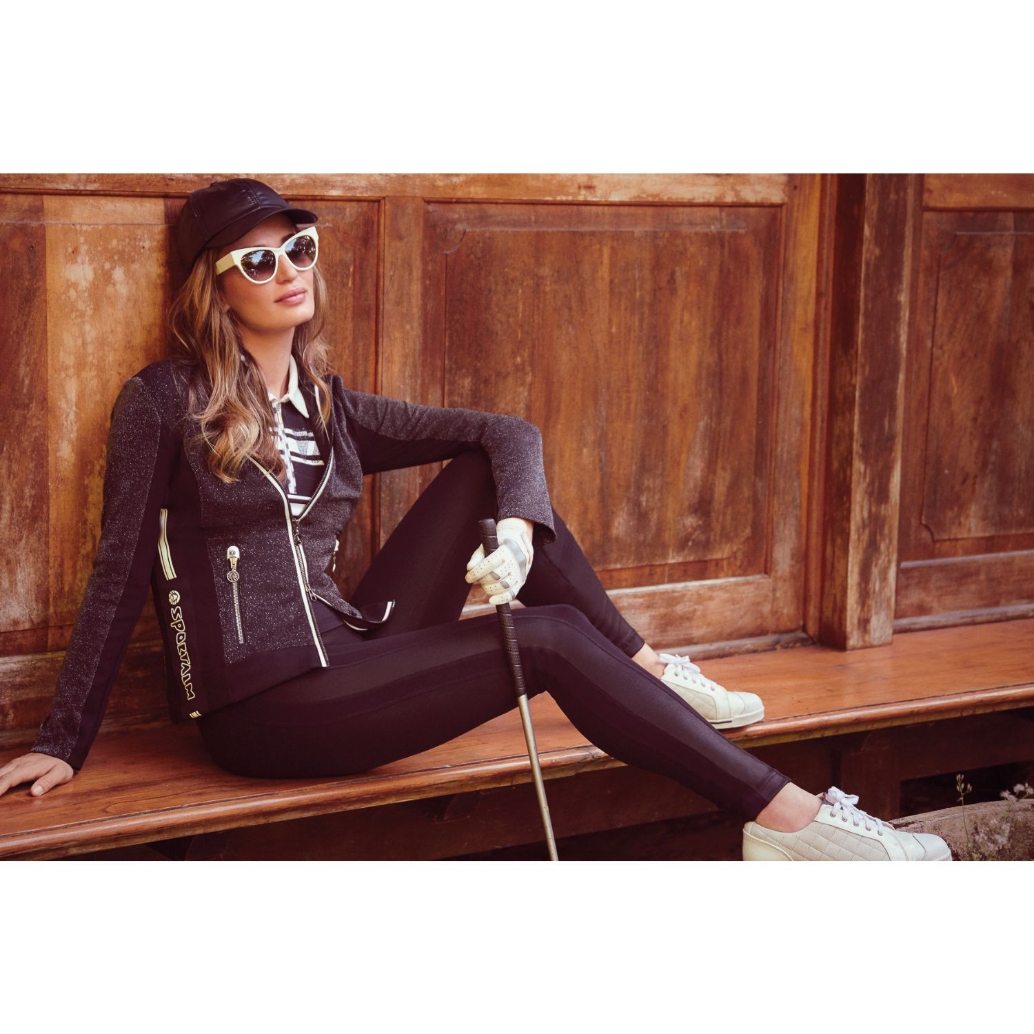 SPORTALM Camella Black - Mikiny bez kapucne - 6