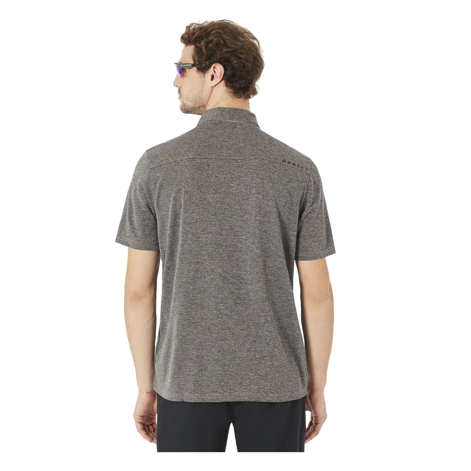 Tričko OAKLEY Aero Ellipse Athletic Heather Grey - OBLEČENIE - 2
