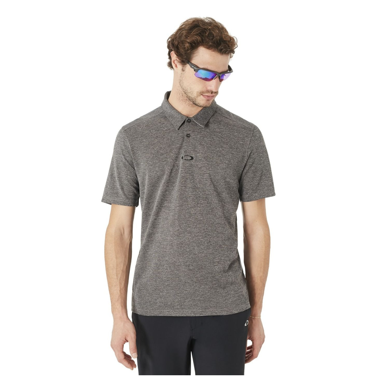 Tričko OAKLEY Aero Ellipse Athletic Heather Grey - OBLEČENIE - 1