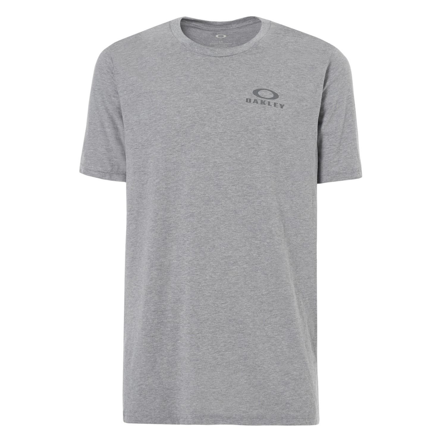 Pánske tričko OAKLEY 50-Bark Repeat Athletic Heather Grey - OBLEČENIE - 3