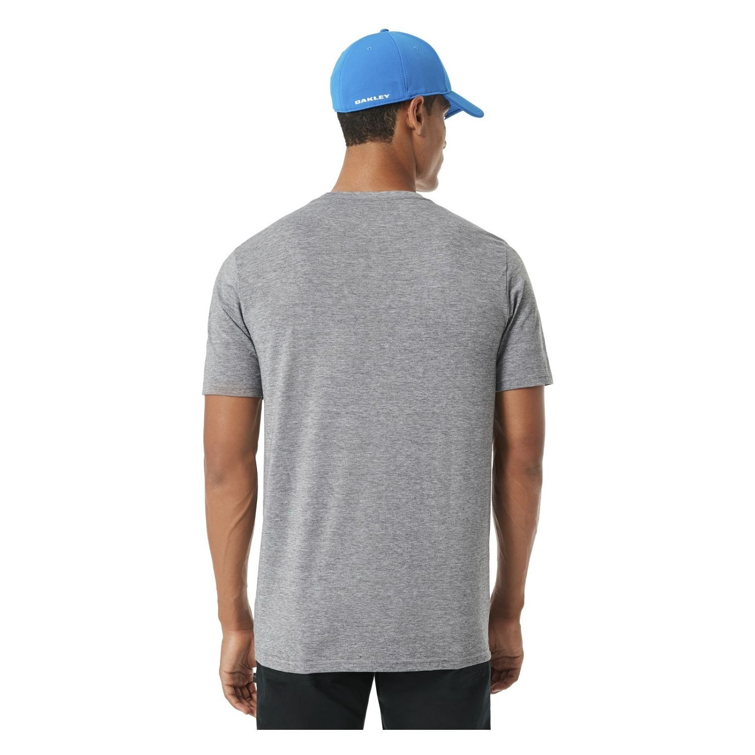 Pánske tričko OAKLEY SO-Oakley Burn Athletic Heather Grey - OBLEČENIE - 2
