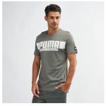Tričko PUMA Style Athletics Grey