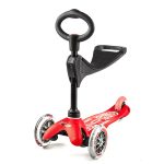 Kolobežka/odrážadlo MICRO Mini 3v1 Deluxe Red