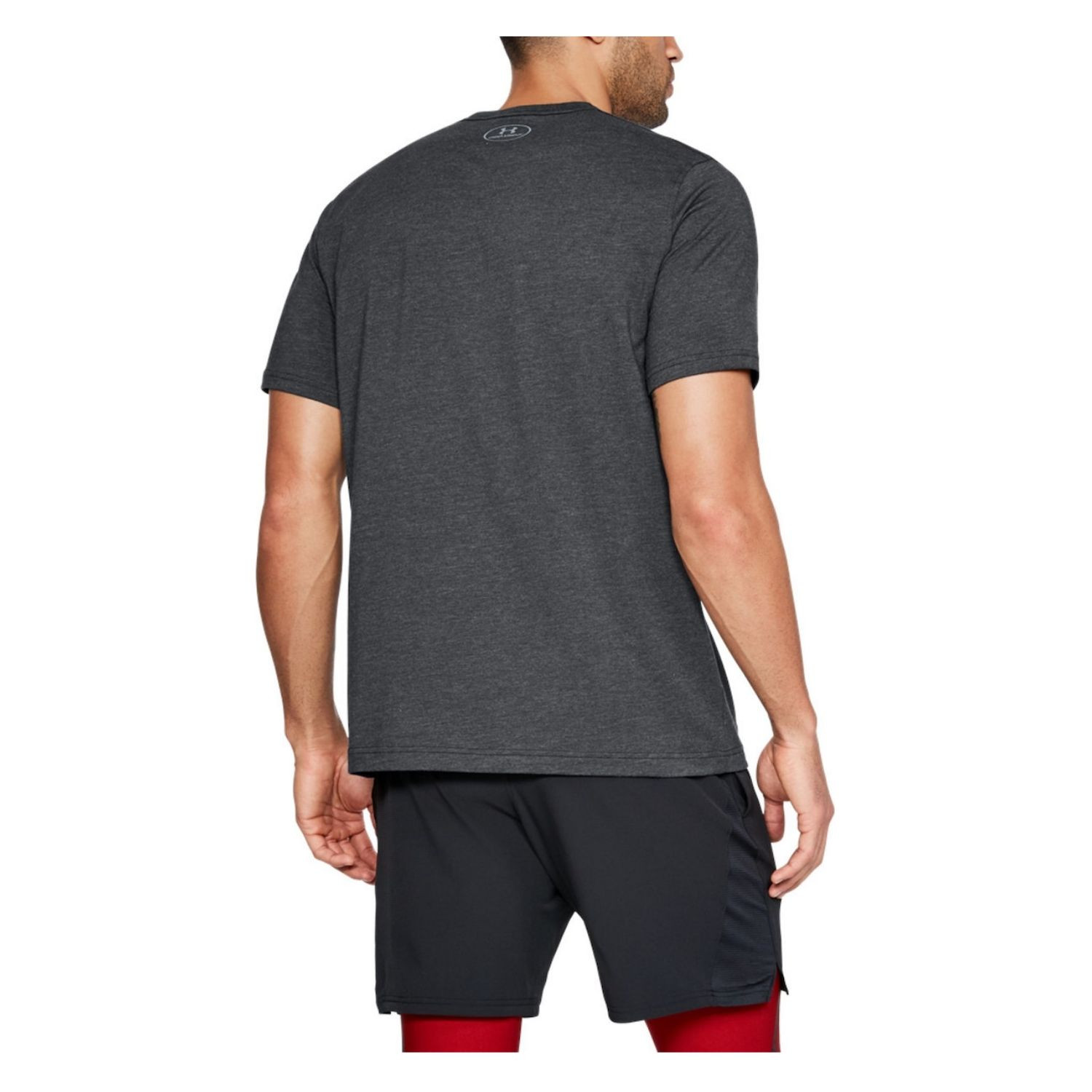 UNDER ARMOUR CC Left Chest Lockup Black - OBLEČENIE - 2