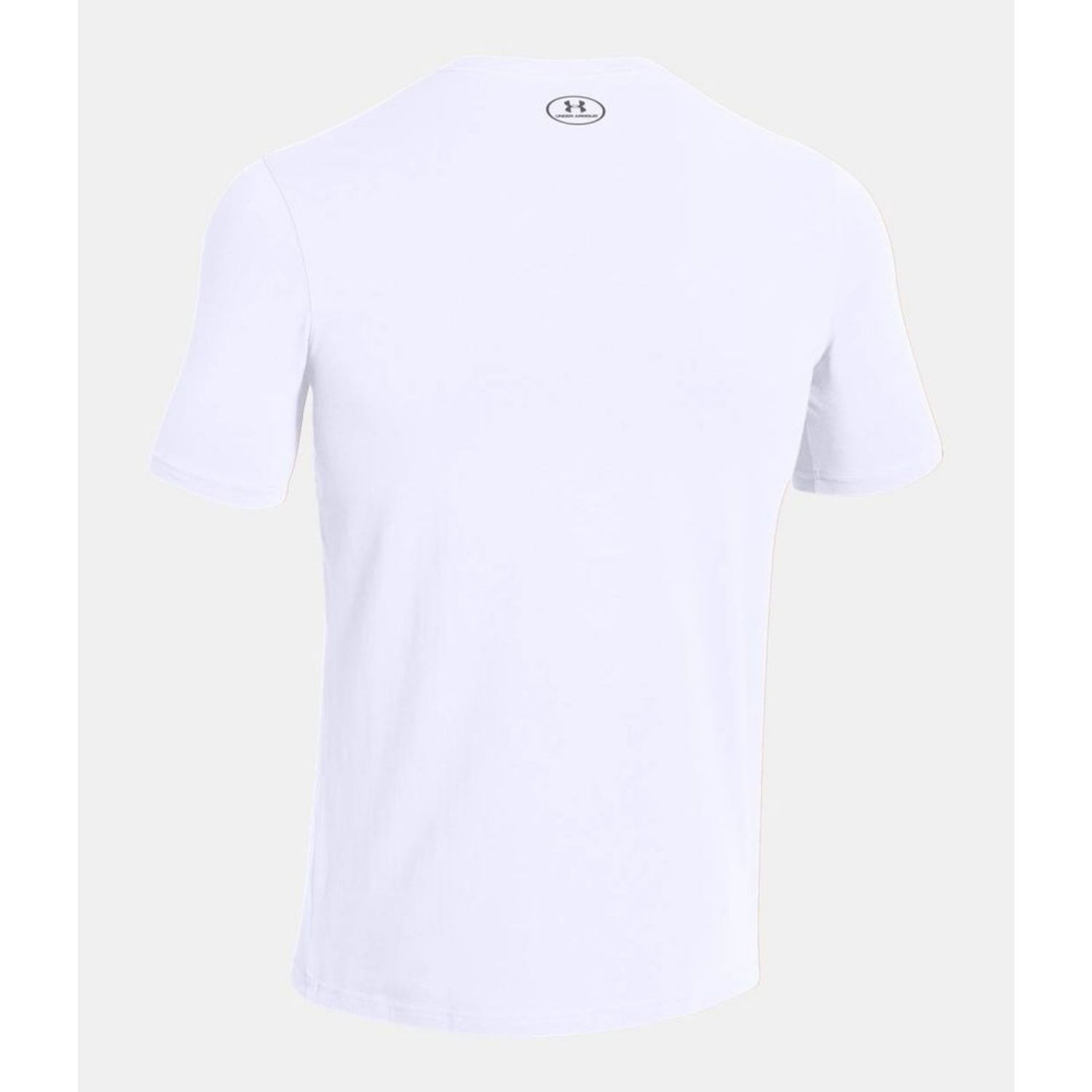 UNDER ARMOUR CC Left Chest Lockup White - OBLEČENIE - 2