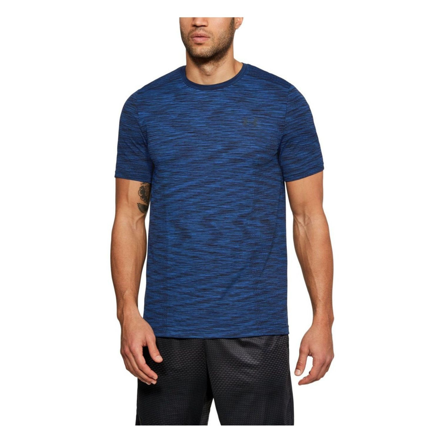 UNDER ARMOUR Threadborne Seamless Blue - OBLEČENIE - 1