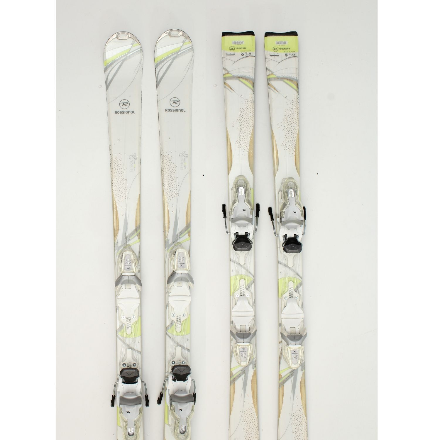 Jazdené bazárové lyže ROSSIGNOL Unique 2S - Dámske lyže - 1