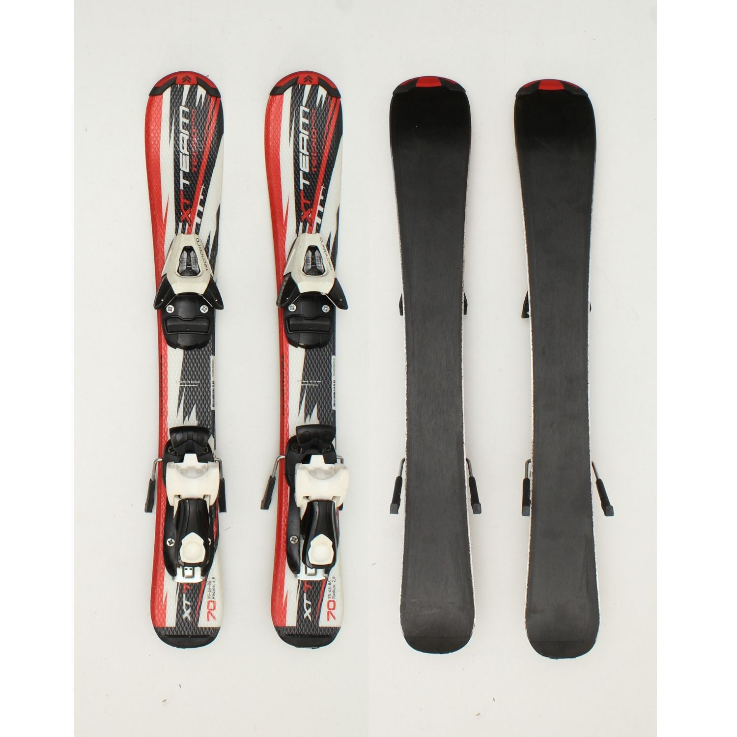 Jazdené bazárové lyže TECNO PRO XT-Team - Detské lyže - 1