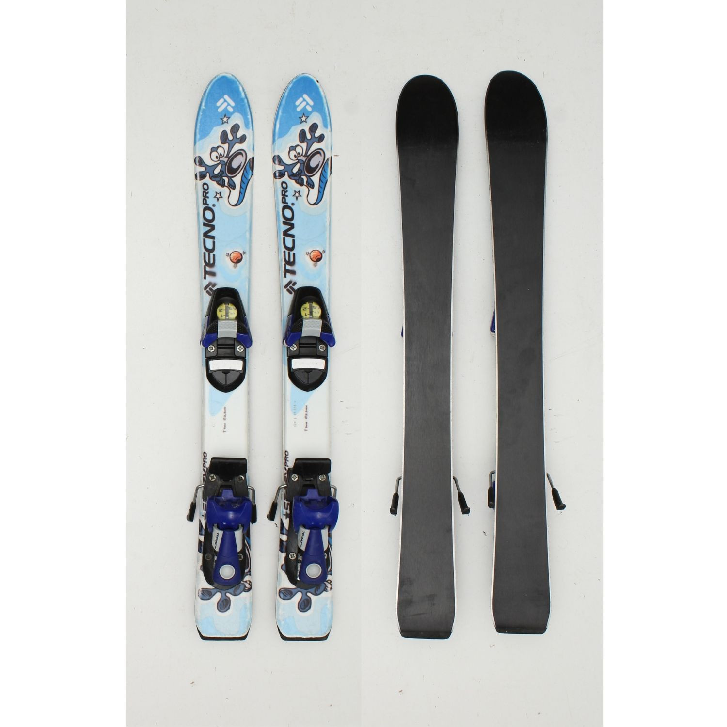 Jazdené bazárové lyže TECNO PRO Snow - Detské lyže - 1