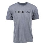 LIB TECH LOGO TEE Grey