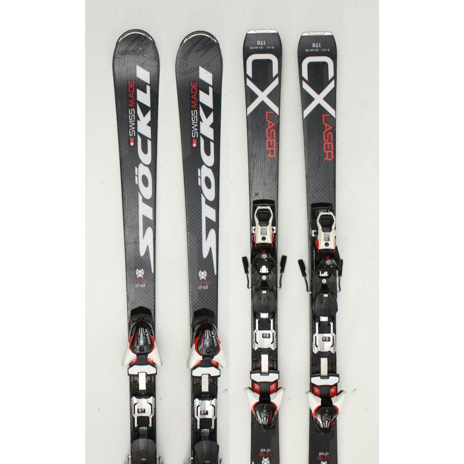 Jazdené bazárové lyže STÖCKLI CX Laser - Black - Pánske lyže - 1