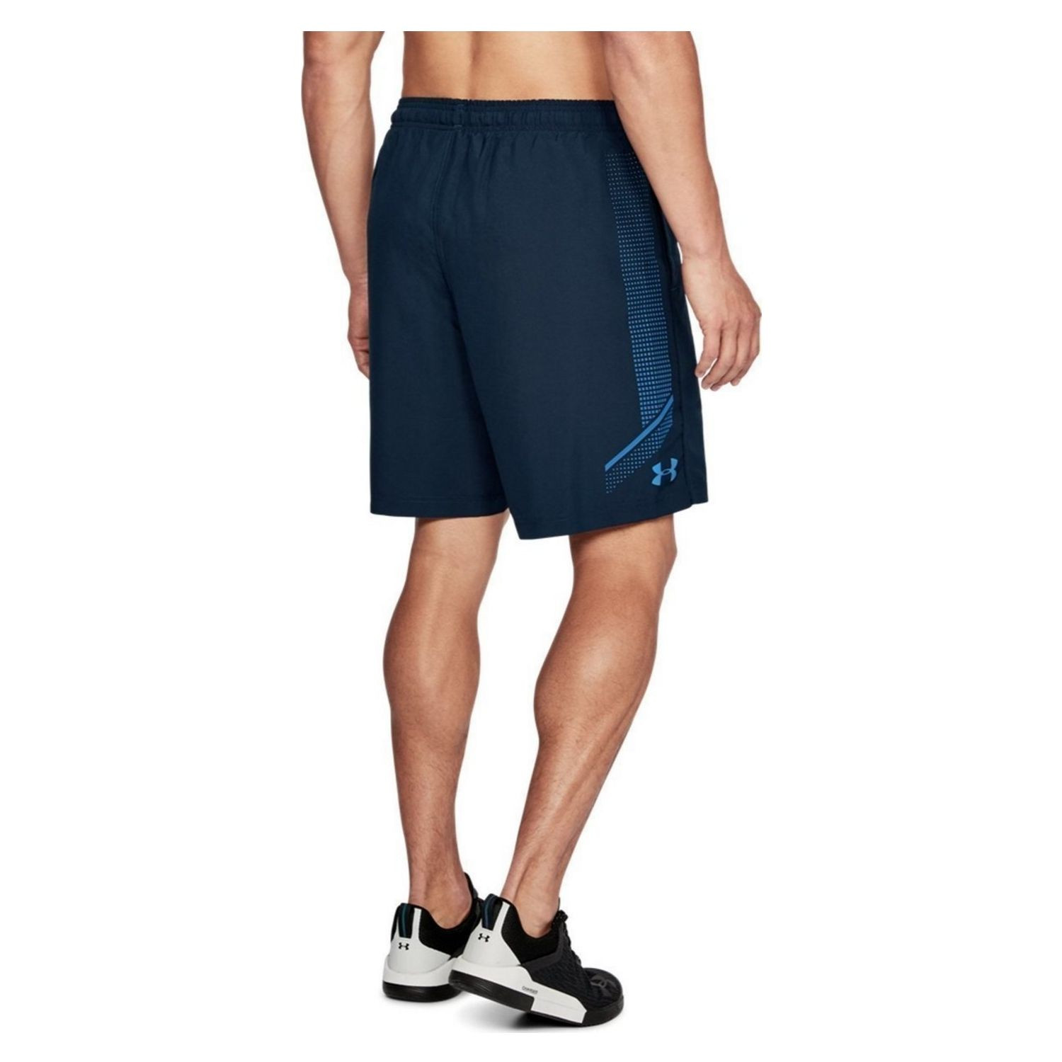 Pánske šortky UNDER ARMOUR Woven Graphic Short Blue - Kraťasy & Šortky - 2