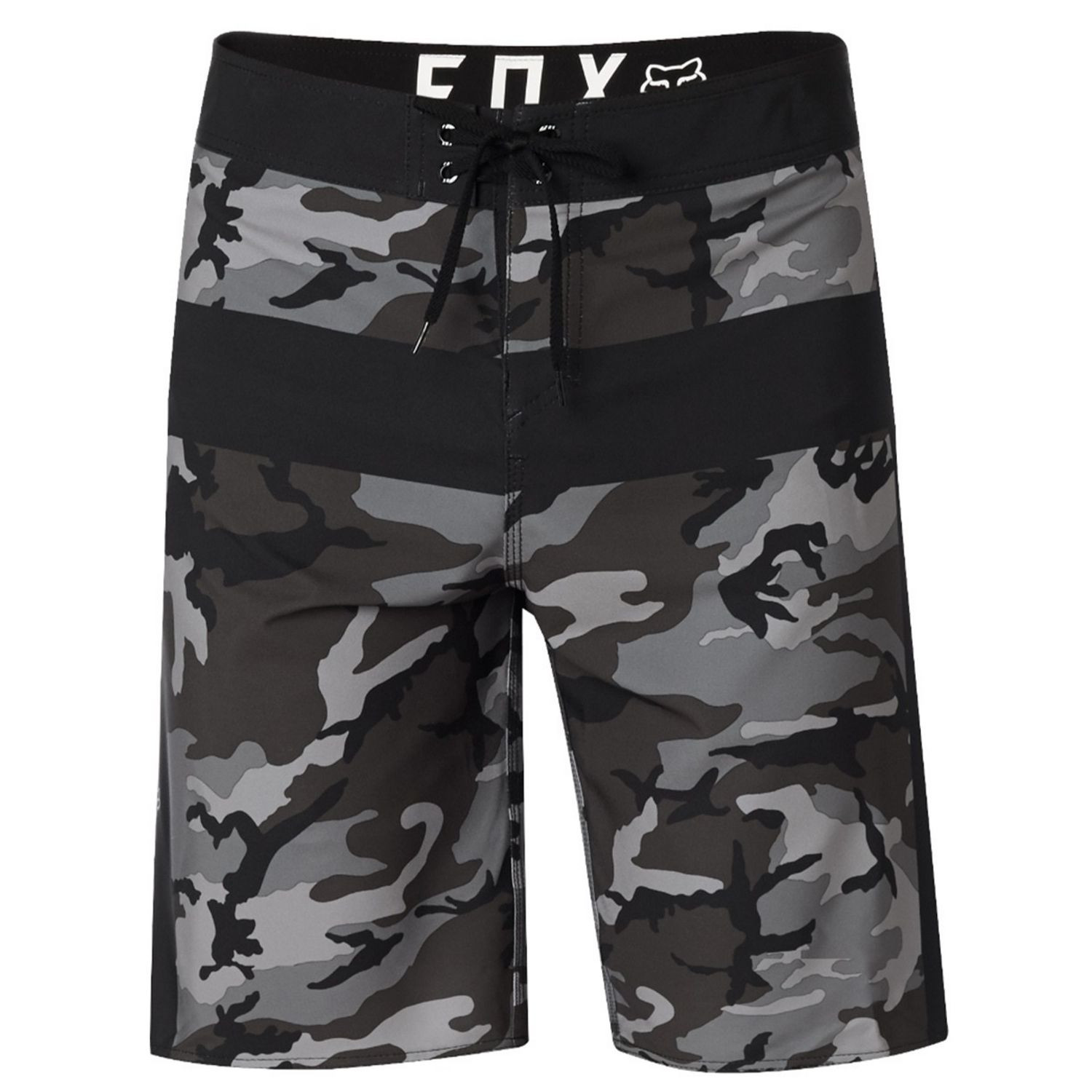 Pánske plavky FOX Moth Boardshort Black Camouflage - Plavky - 5
