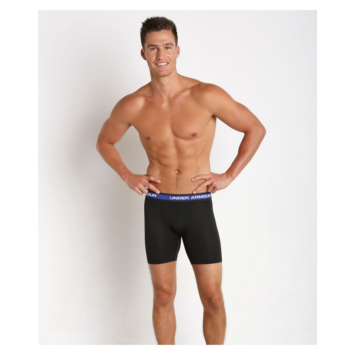 Boxerky UNDER ARMOUR Performance Mesh 2 pack Black + Blue - Spodná bielizeň - 2