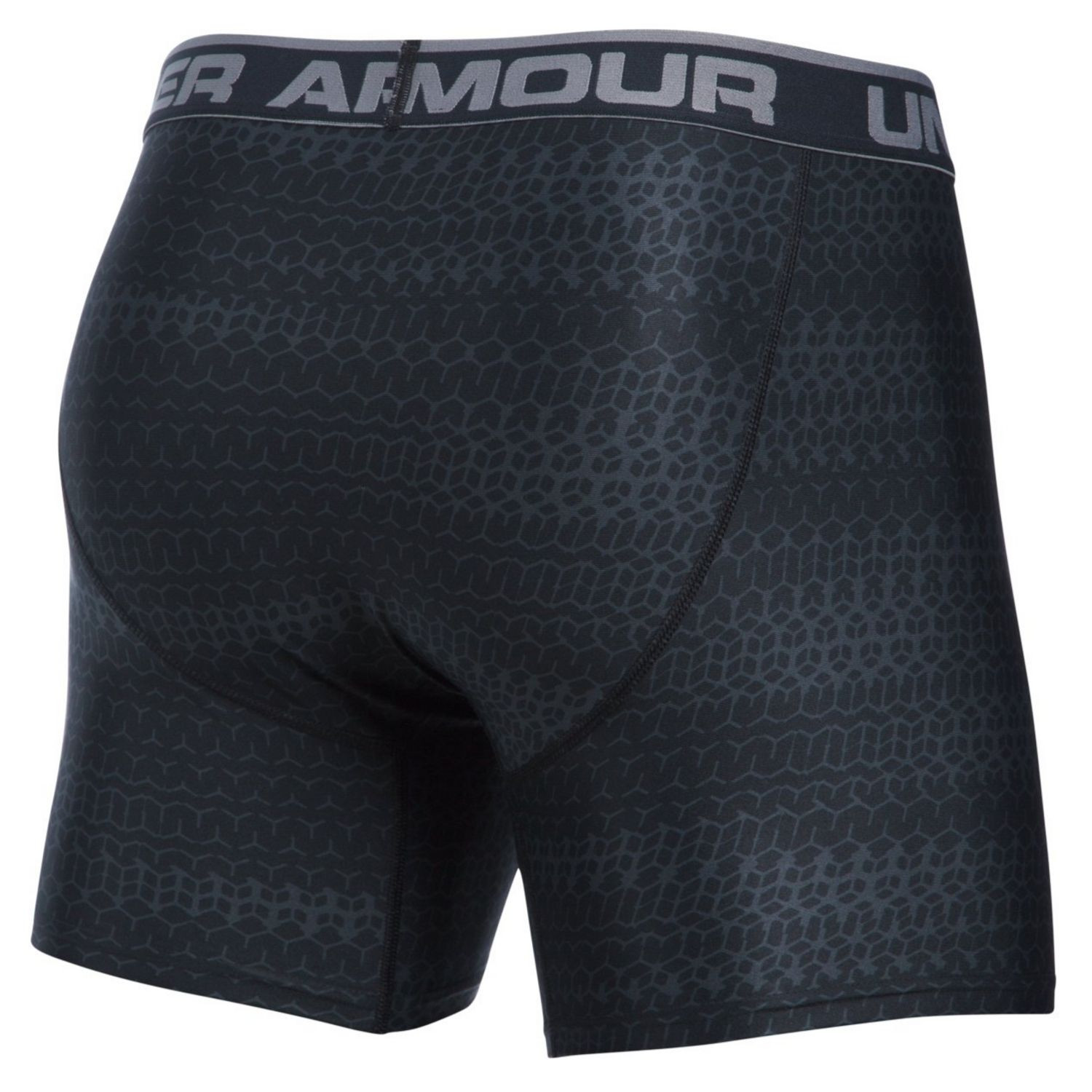 Boxerky UNDER ARMOUR Original 6" Printed Boxerjock Black - Spodná bielizeň - 2