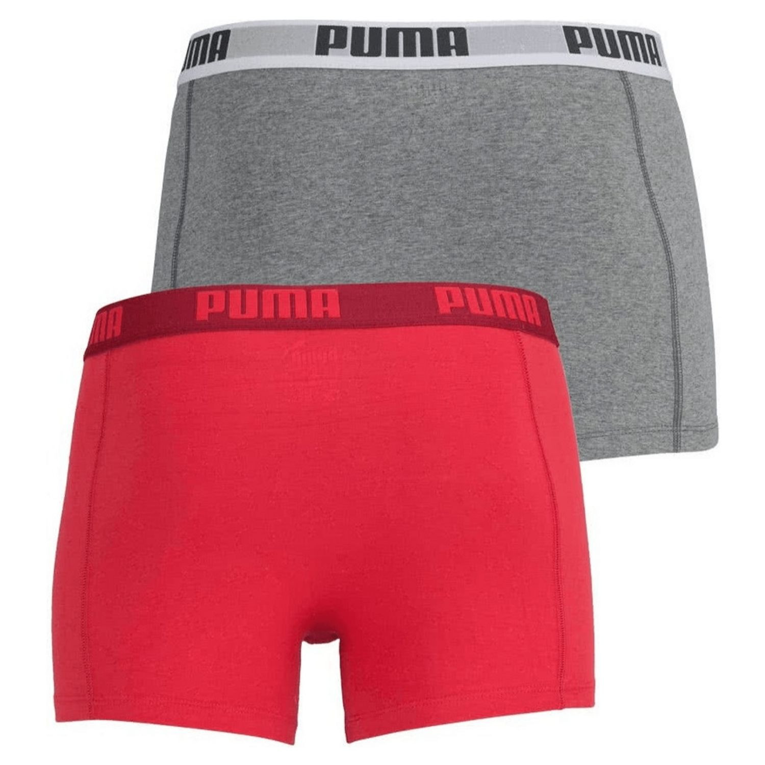 Boxerky PUMA Boxer 2-pack Red/Grey  - Spodná bielizeň - 3